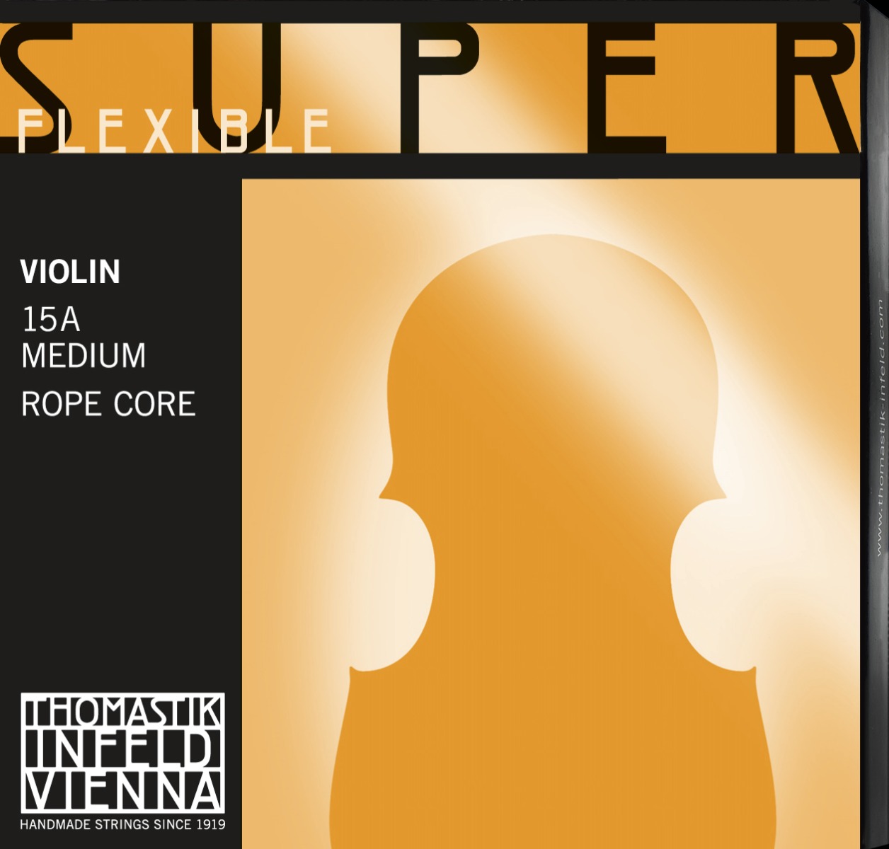Струны для скрипки Thomastik-Infeld 15A Superflexible Rope Core 4/4 Violin Medium Tension