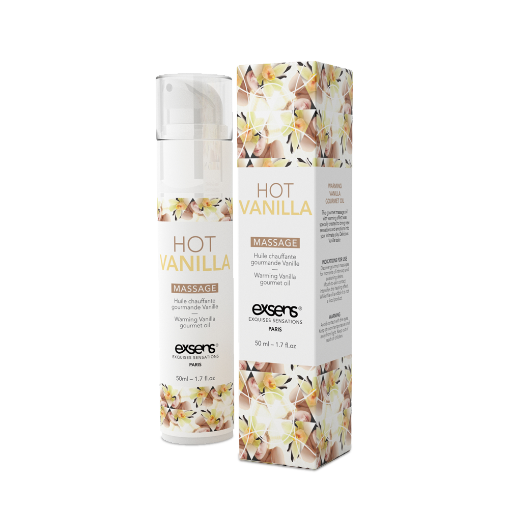 Массажное масло согревающее Exsens Hot Vanilla 50 мл SO2357