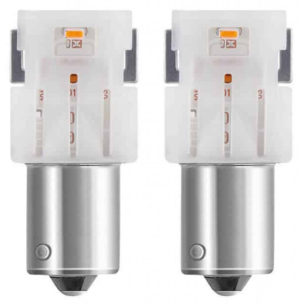 Автолампа діоди OSRAM 7507DYP-02B PY21W 12V BAU15s Amber 2pcs