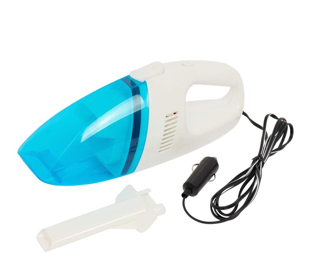 Автопылесос High-Power Vacuum Cleaner Portable Белый/синий (R0591)