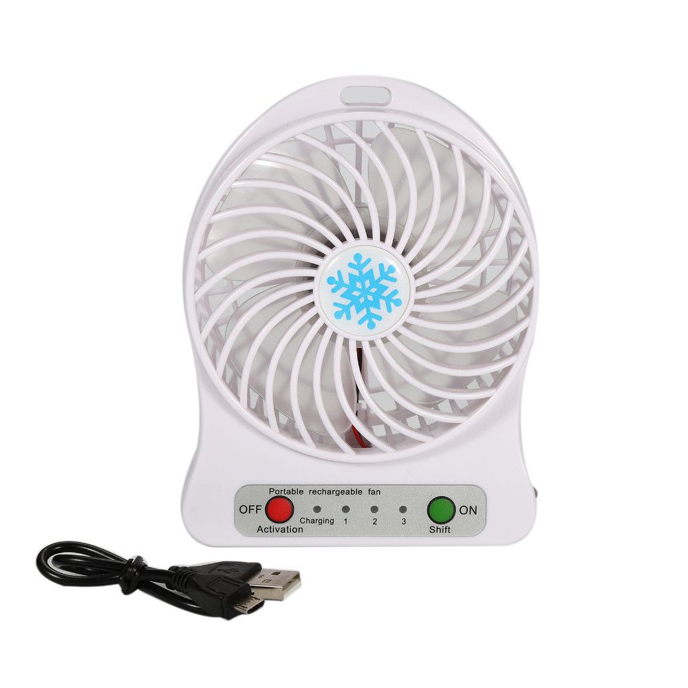 Мини-вентилятор Portable Mini Fan White (mt-294)
