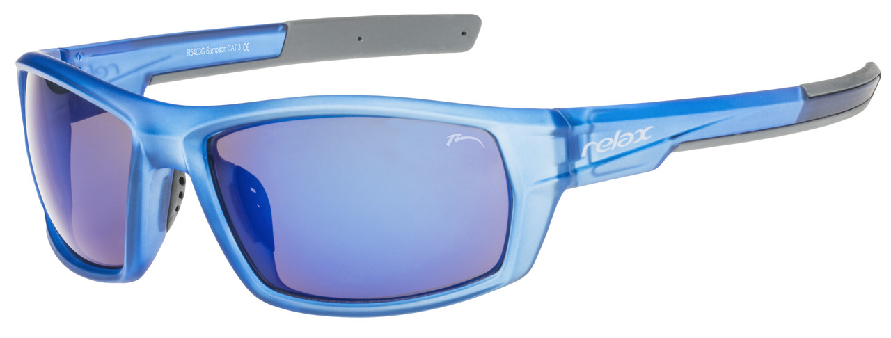 Велосипедні окуляри Relax Sampson Blue matt (hub_YCAG58107)