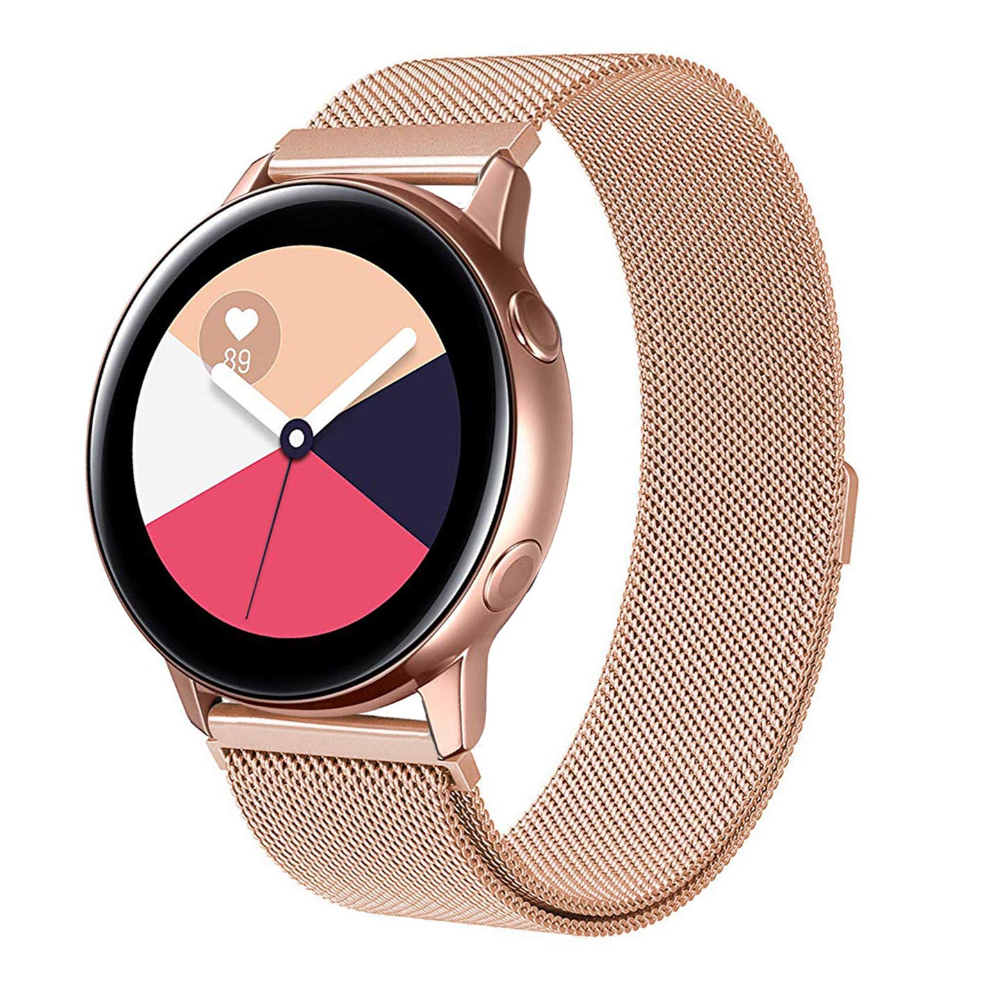 Ремінець BeWatch для смарт-годинника Samsung Galaxy Watch Active Rose Gold (1010238)