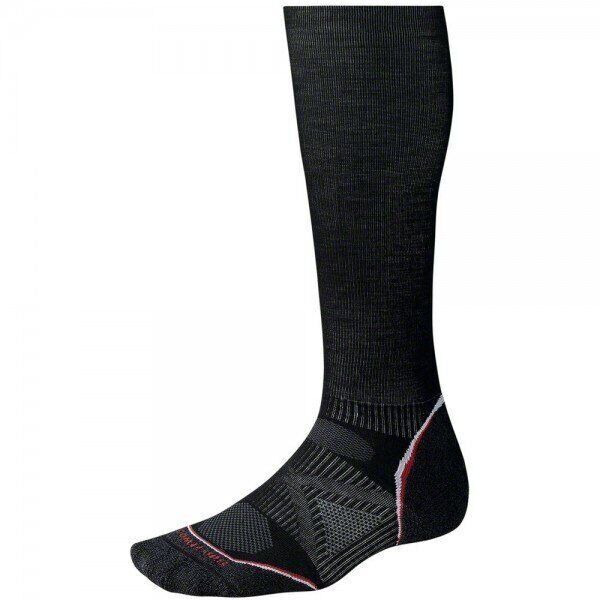 Шкарпетки Smart Wool Men's PhD Ski Graduated Compression Light Black (1033-SW SW002.001-M)