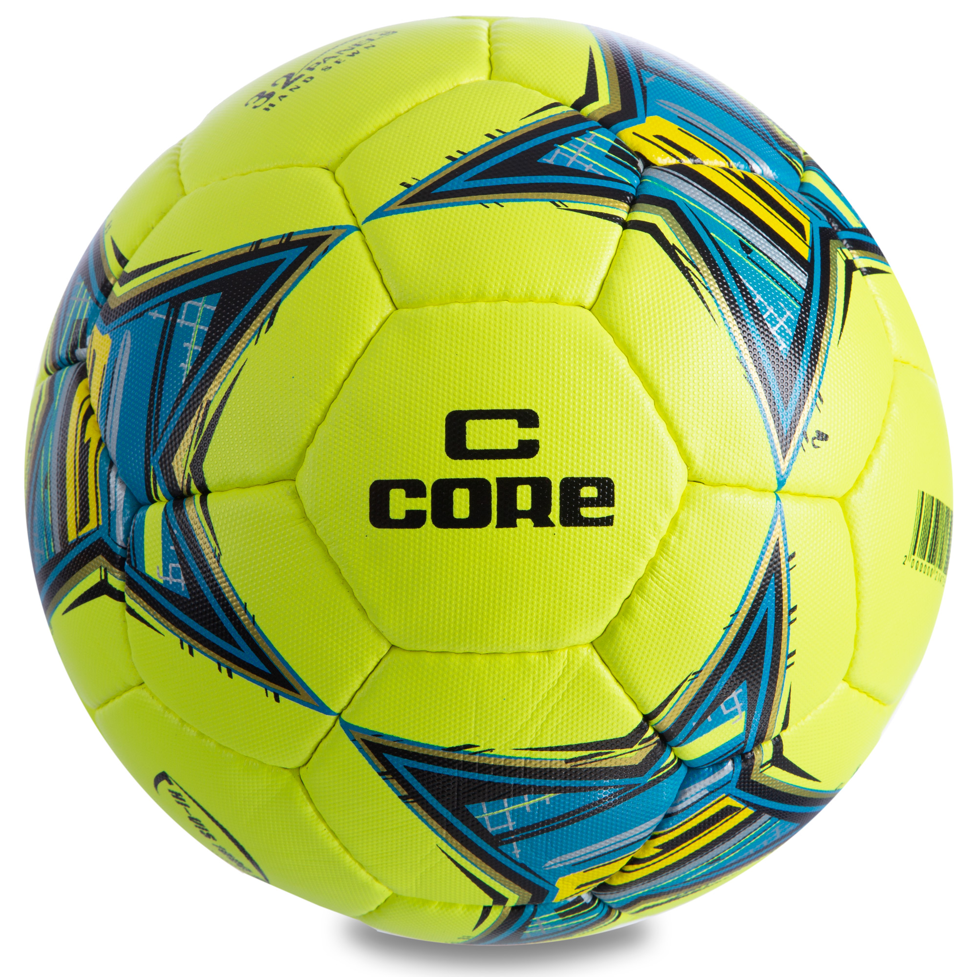 Мяч футбольный №5 planeta-sport CORE HI VIS1000 CR-018