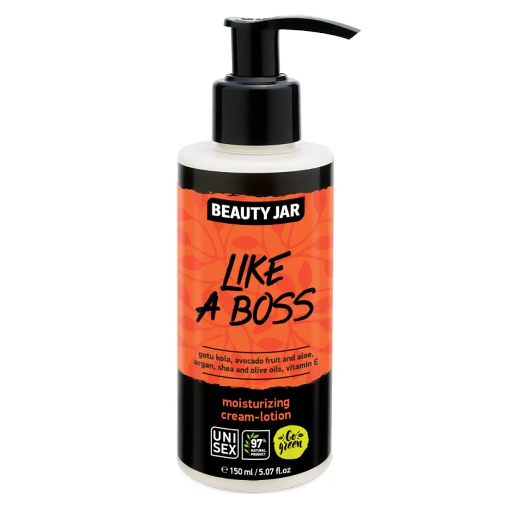 Крем-лосьйон для тіла зволожуючий Beauty Jar Like a Boss 150 мл
