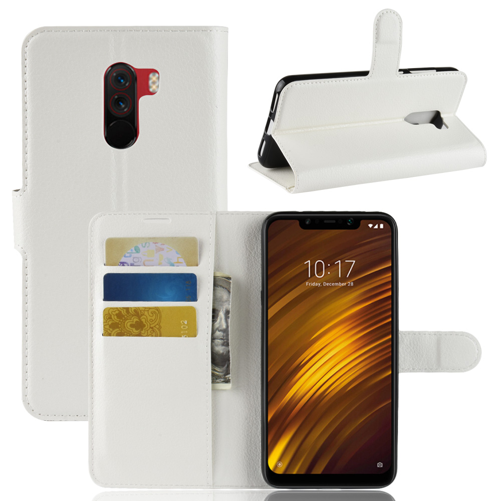 Чохол-книжка Litchie Wallet для Xiaomi Pocophone F1 White (lwwh0241)