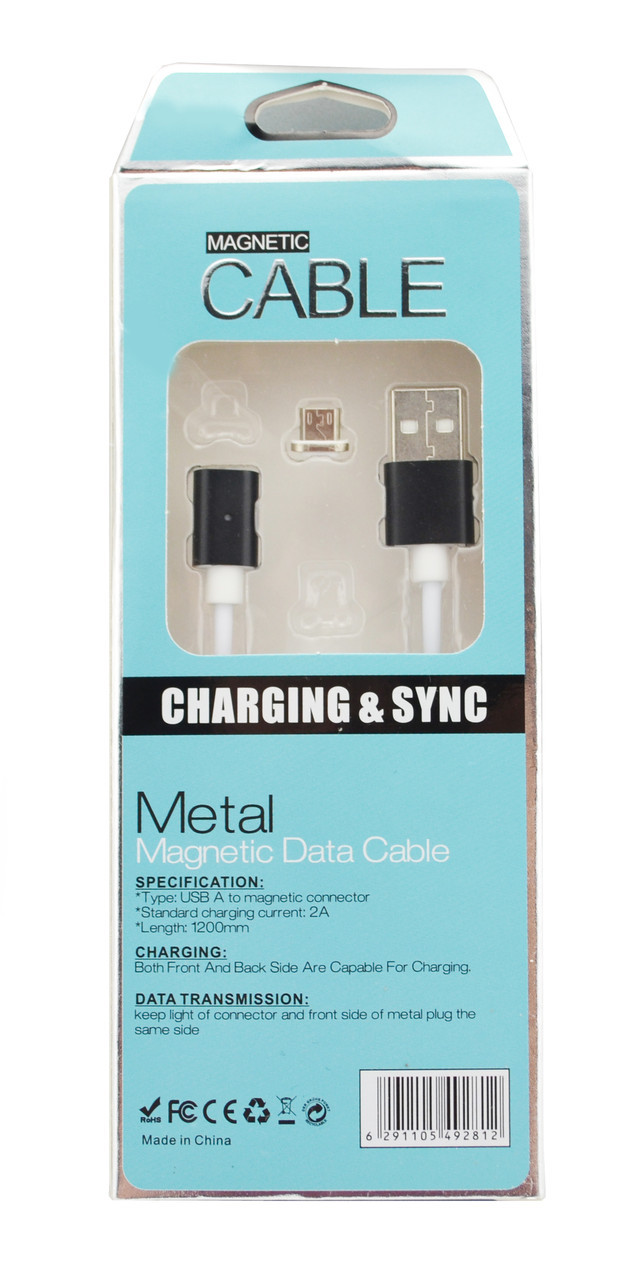 Магнітний кабель micro USB Magnetic DM-M15 Black (hub_np2_1440)