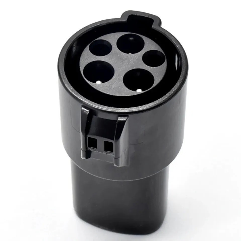 Адаптер Переходник Type 1 - Tesla Bluefield (J1772 – Tesla) Black (342050569)