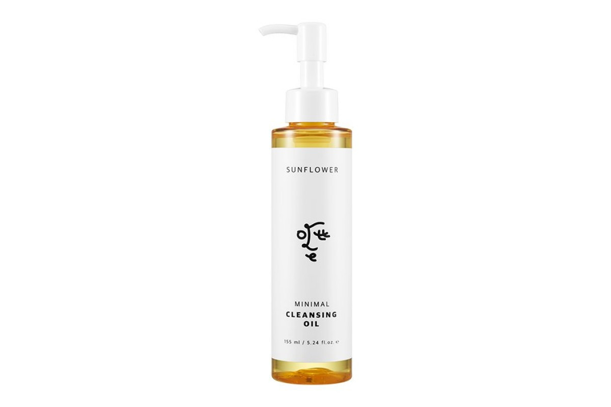 Гидрофильное масло для чувствительной кожи с маслом подсолнуха Ottie Sunflower Minimal Cleansing Oil 155 мл (8809708710080)