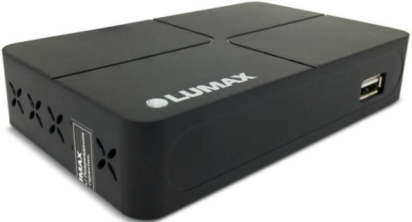 Зовнішній тюнер DVB-T2 LUMAX Чорний (i2105)