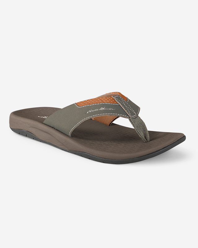 В'єтнамки Eddie Bauer Mens Break Point Sprig 41.5 Світло-коричневі (3487SP-41.5)