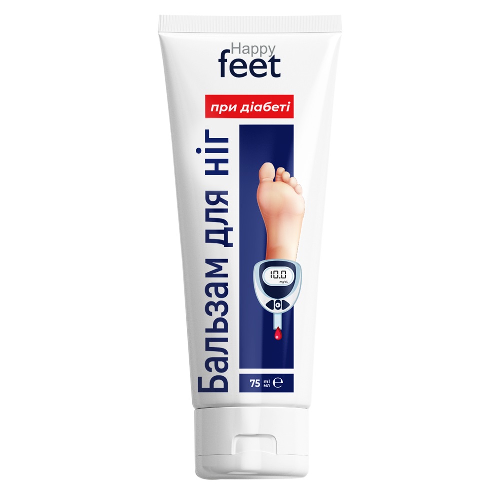 Бальзам для ног при диабете HAPPY FEET 75 мл