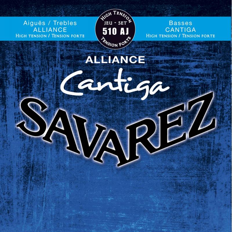 Струни для класичної гітари Savarez 510AJ Alliance Cantiga Classical Strings High Tension