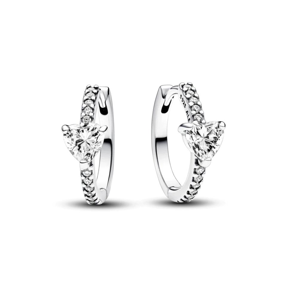 Серьги No Brand Сияющее сердце 293101C01 (2556892557)