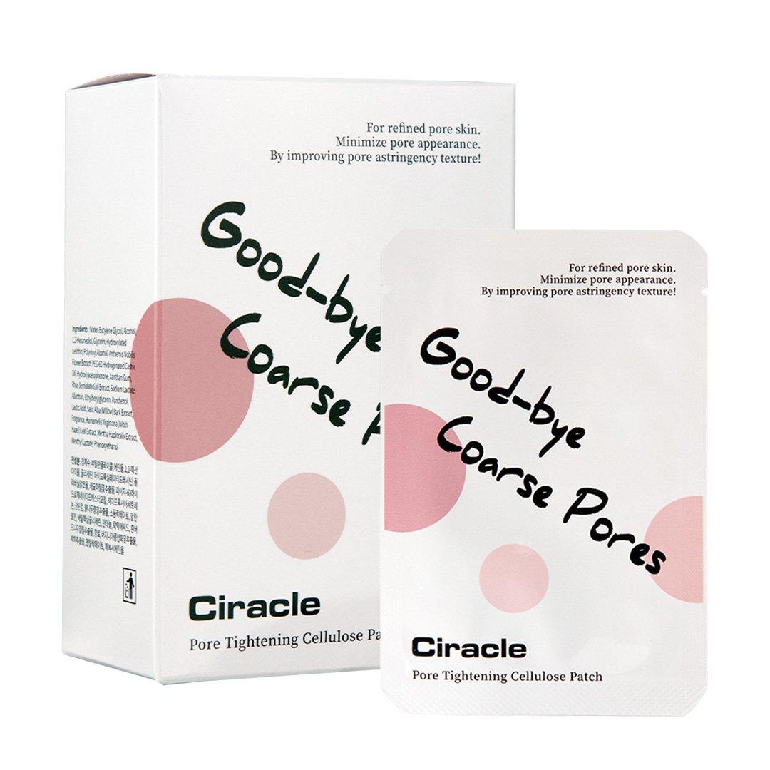 Набор патчей для сужения расширенных пор Ciracle Coarse Pores Tightening Cellulose Patch 3 мл*20 шт (8809367896422)