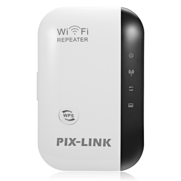 Ретранслятор репитер усилитель сигнала Wi-Fi Pix-Link LV-WR03 White (16170-hbr)