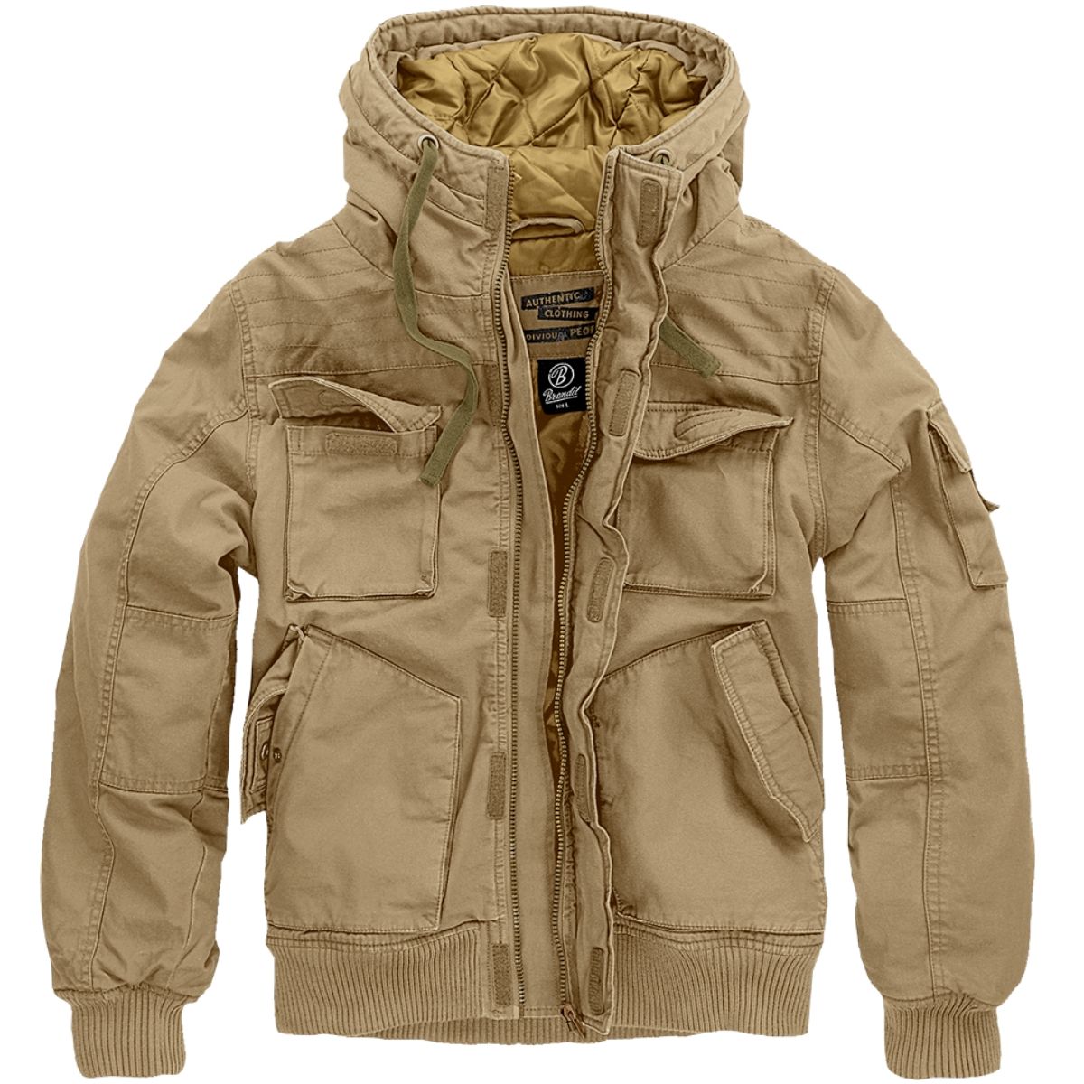 Куртка Brandit Bronx Jaket CAMEL M Бежевый (3107.70)