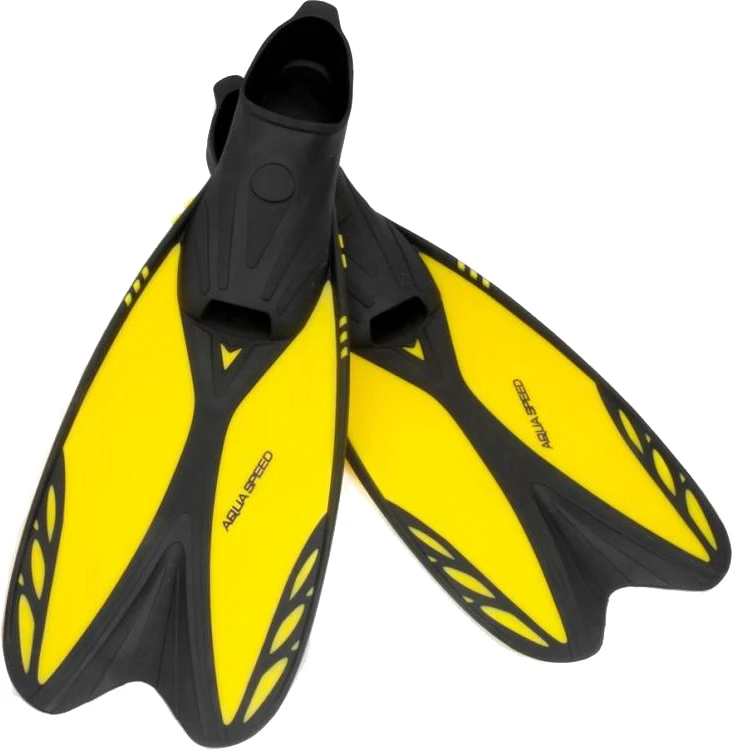 Ласты Aqua Speed Vapor 6713 (724-18) 30/32 (20-21 см) Черно-желтые (5908217667137)