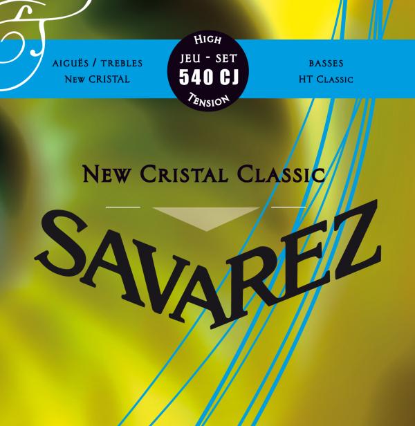 Струны для классической гитары Savarez 540CJ New Cristal Classical Guitar Strings High Tension