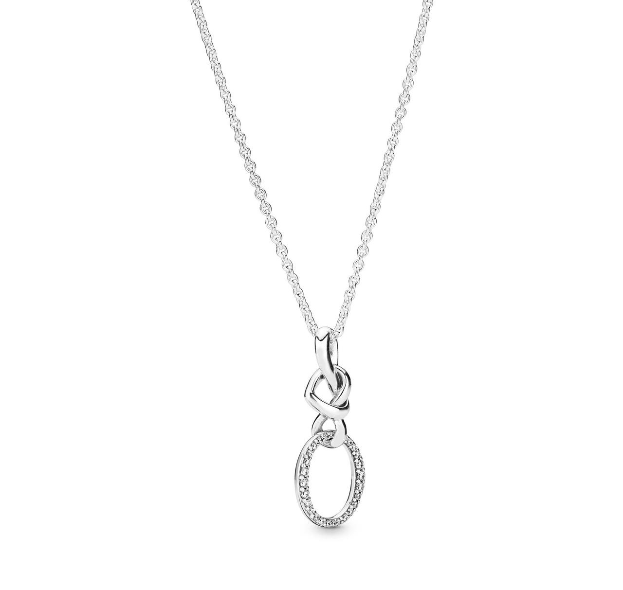 Срібне намисто No Brand Узи кохання 398078CZ 60 см (1341786835)