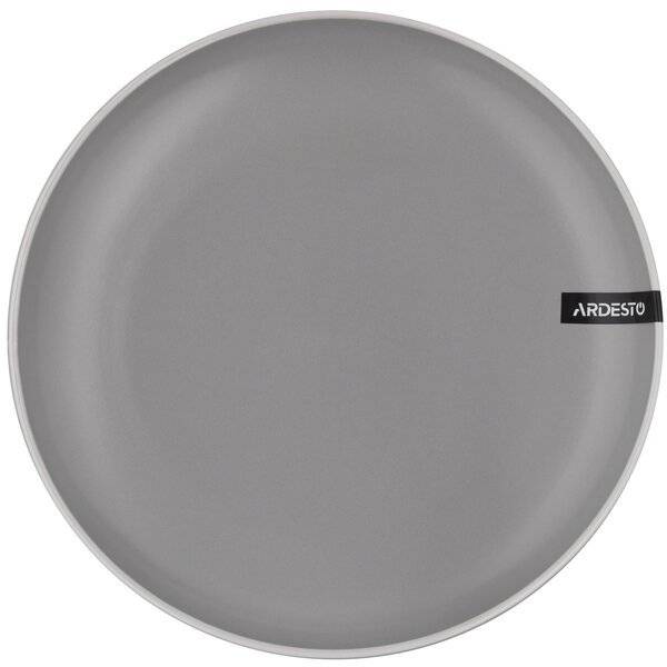Тарілка обідня 26 см Ardesto Cremona Dusty grey AR2926GRC