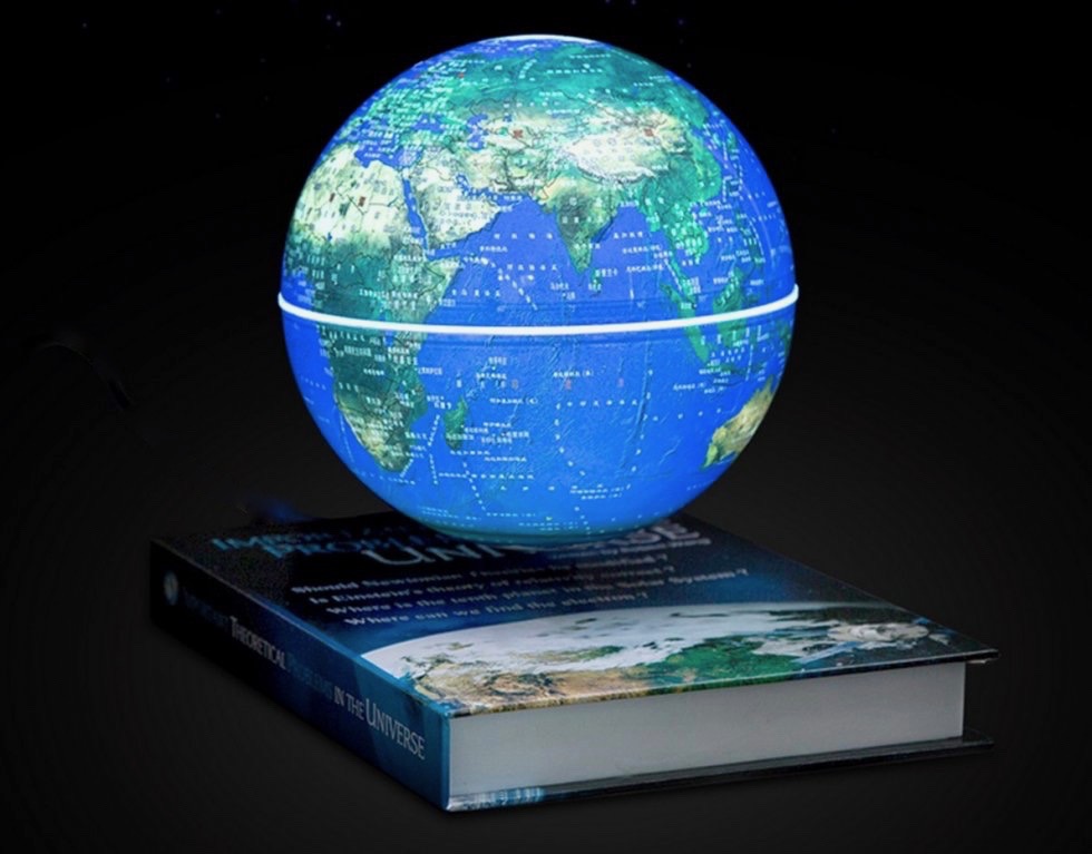 Левітуючий глобус на книзі 6 дюймів Levitating globe (LPG6001B2)
