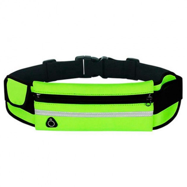 Спортивна сумка на пояс iRun вологостійка Зелений (HbP050307)