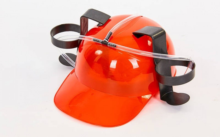Алко каска с подставкой под банки Drinking Hat GB022 (KL00065)