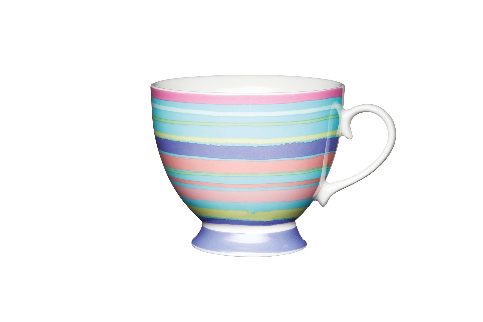 Чашка фарфоровая KitchenCraft 400 мл Разноцветный (775191)