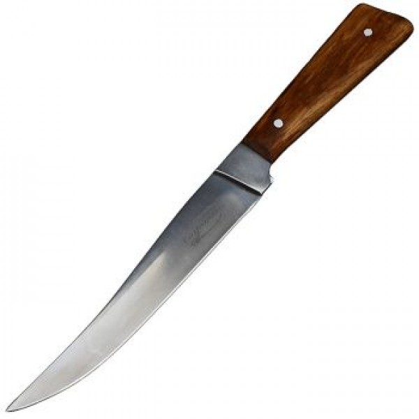 Нож Спутник 56 Рыбный С Притыном Коричневый (2336)
