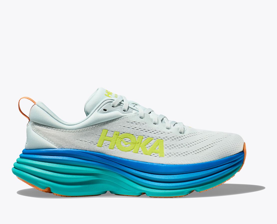 Чоловічі кросівки для бігу/трекинга HOKA ( 1123202 ) M BONDI 8 ICE FLOW розмір 46.5