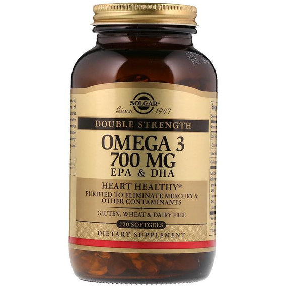 Омега 3 Solgar Omega-3 700 mg EPA & DHA 120 Softgels