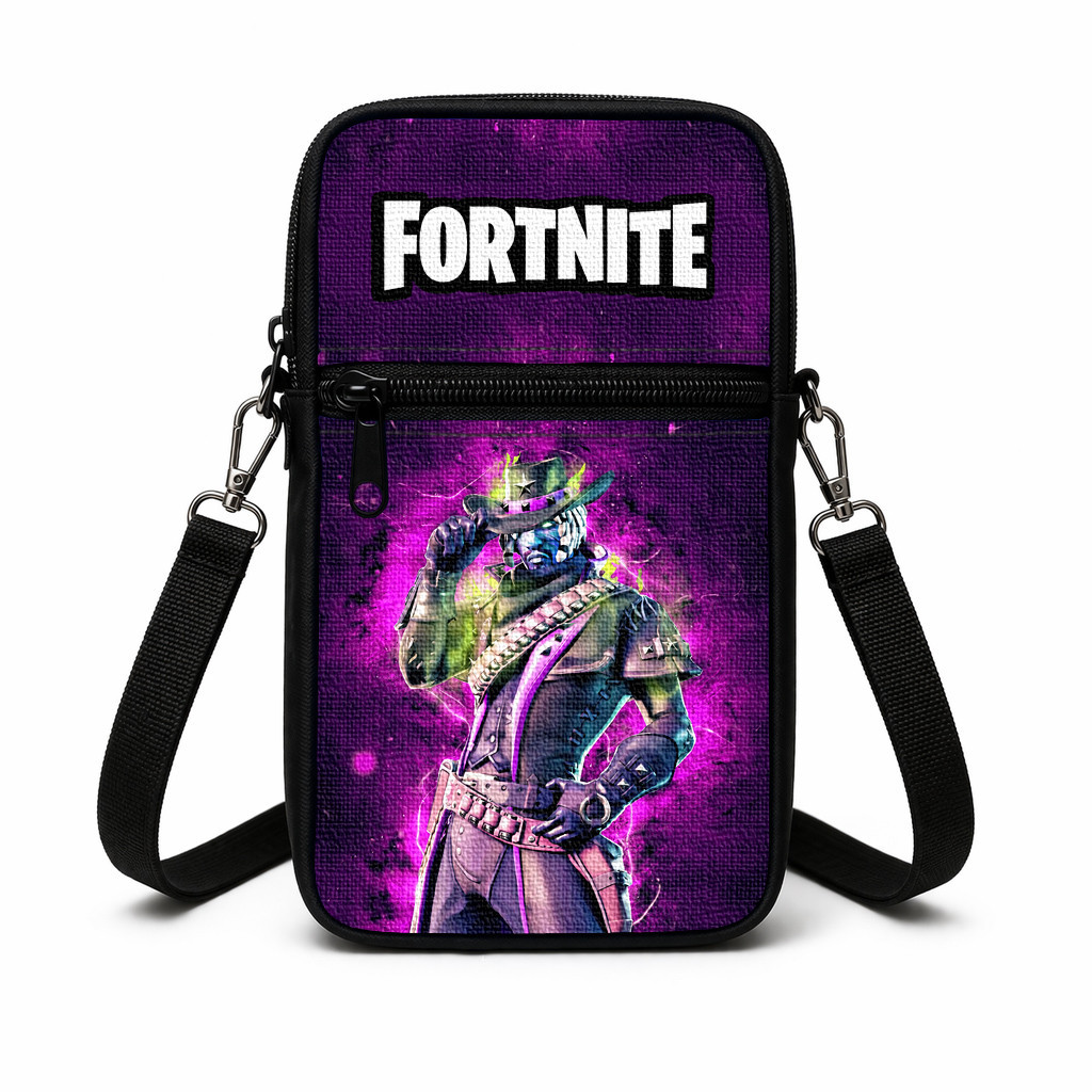 Дитяча сумка через плече Fortnite 19×10×5 см з принтом, поліестер