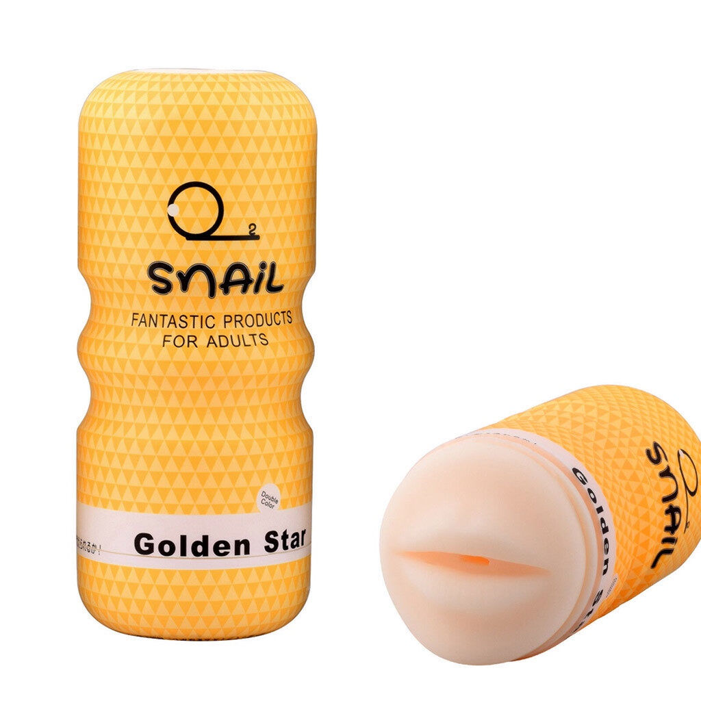 Мужской многоразовый вакуумный мастурбатор SNAIL Oral Sex