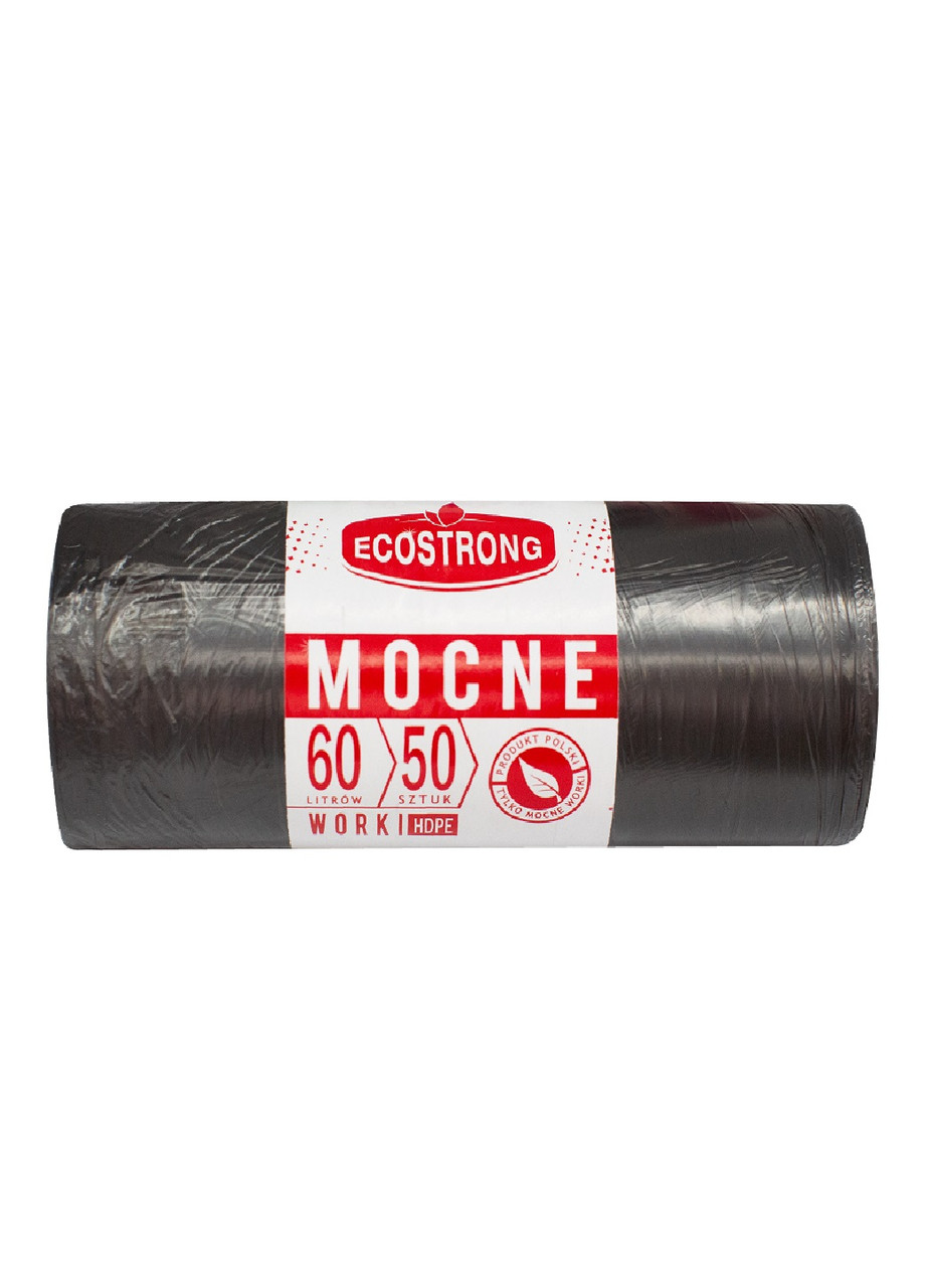 Пакеты для мусора Sipeko LDPE Ecostrong 60 л 50 шт