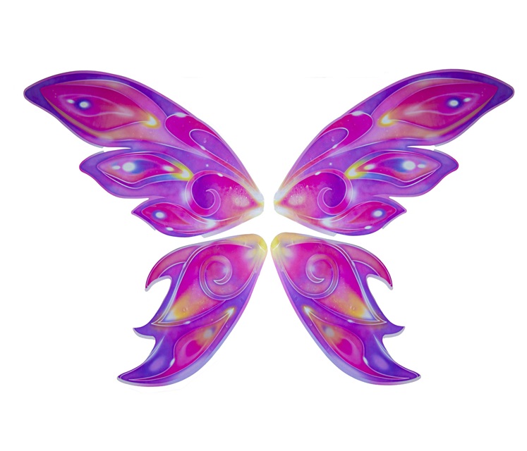 Детские крылья феи Yufeng Dream Light Wings 106х56 см Разноцветный (307967145)