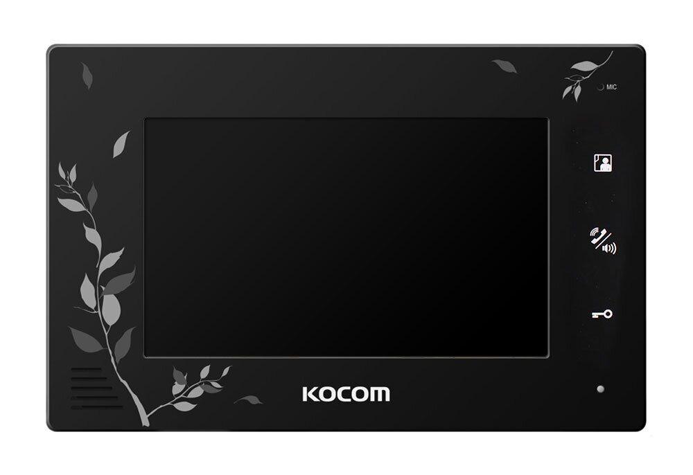 Видеодомофон Kocom KCV-A374LE Black