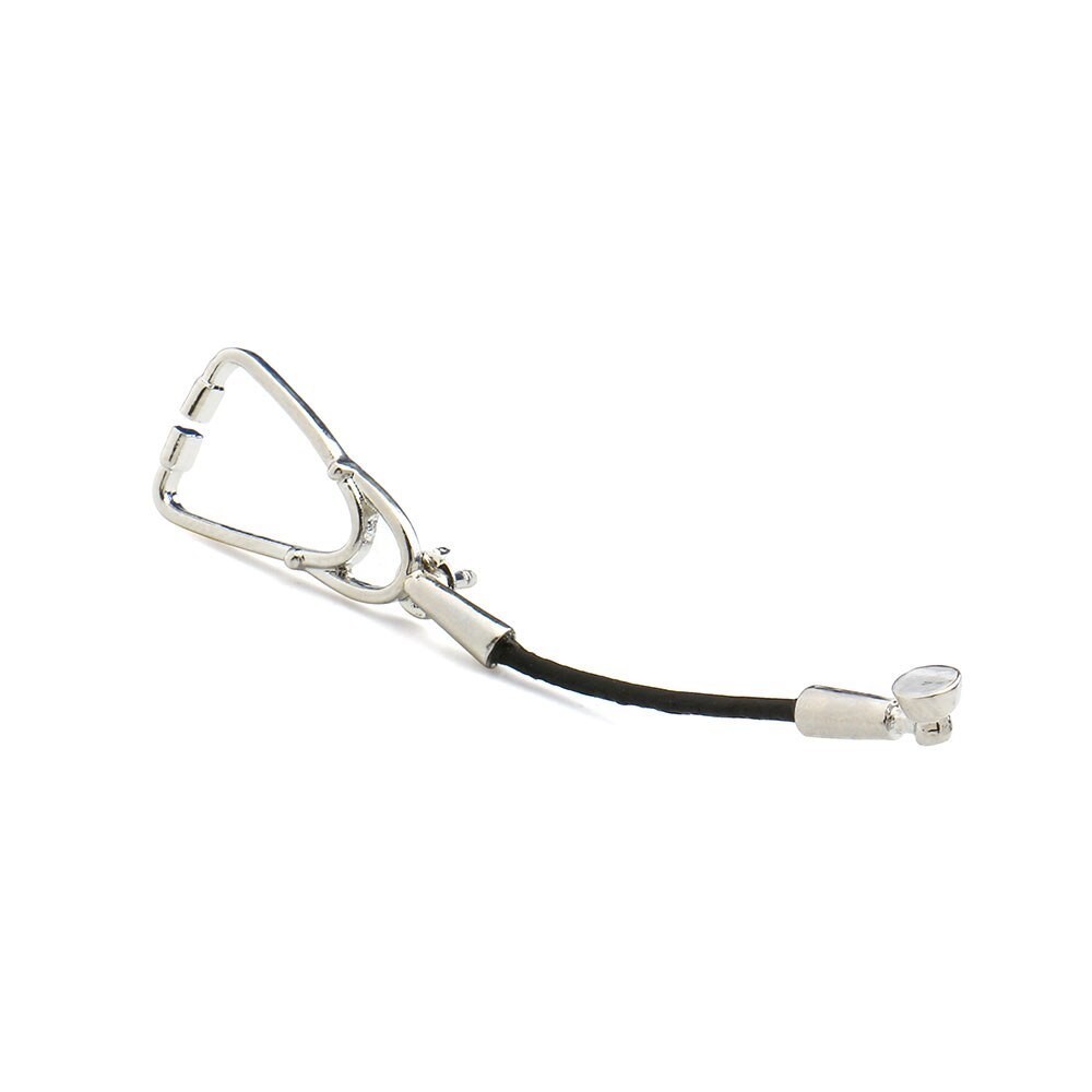 Значок BROCHE Фонендоскоп гибкий чёрный BRGV112339