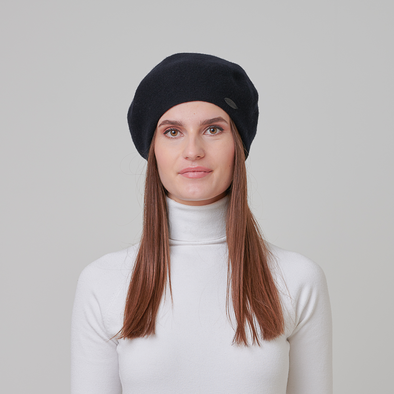 Берет жіночий 955-616 LuckyLOOK One Size Чорний