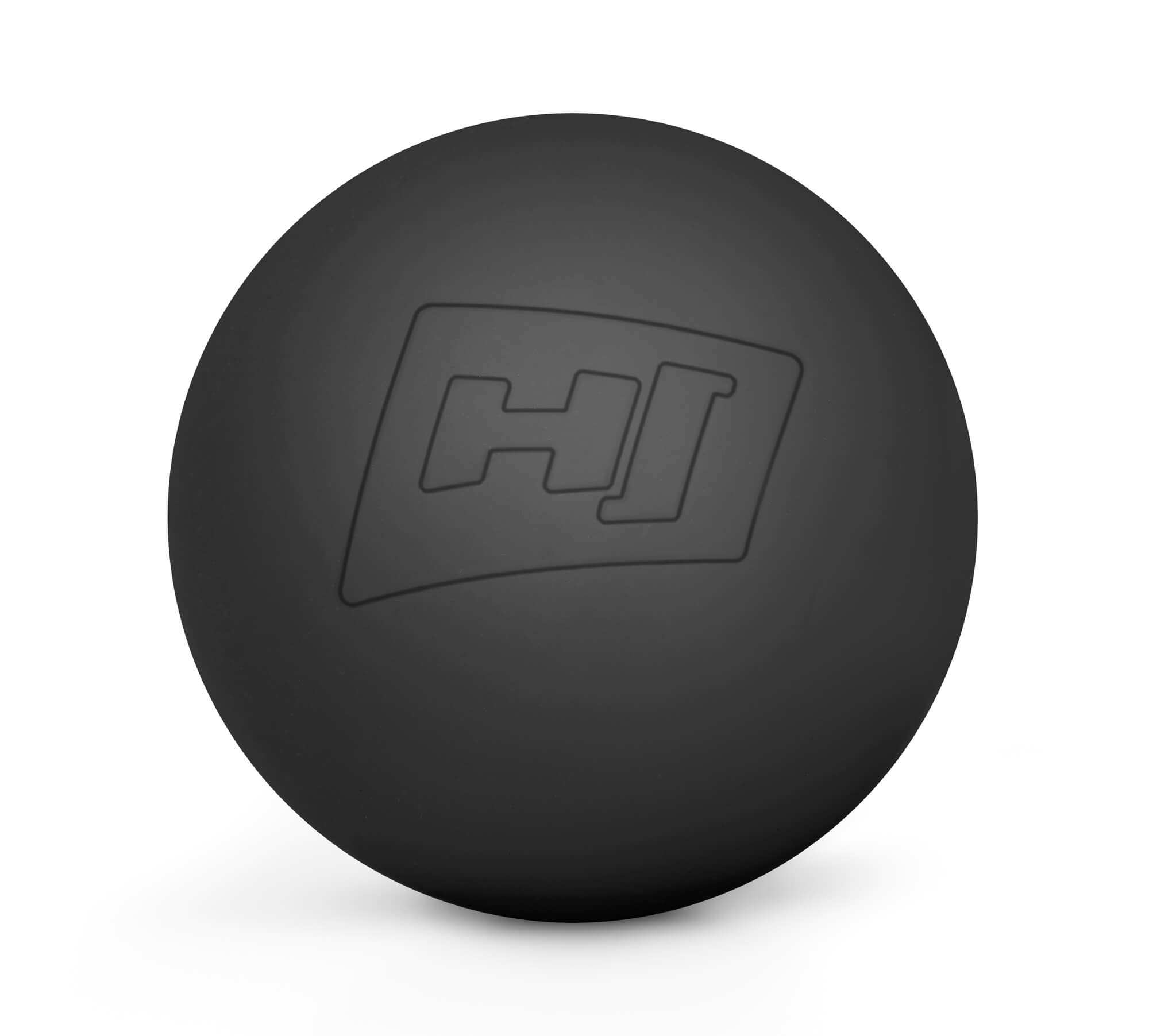 Силиконовый массажный мяч 63 мм Hop-Sport HS-S063MB Черный