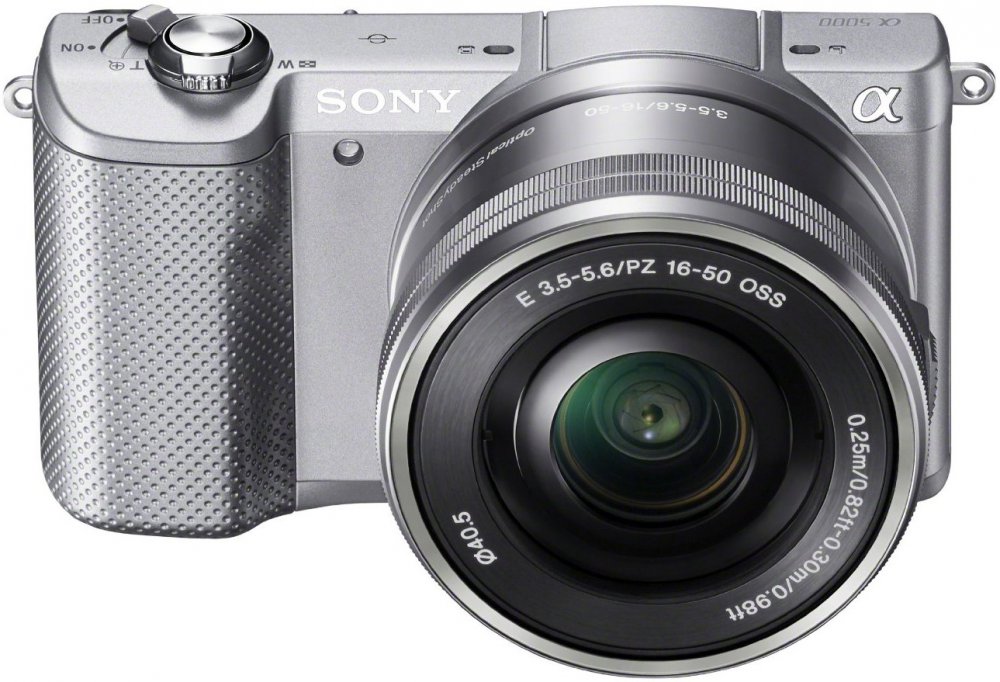 Фотоапарат Sony Alpha A5000 kit Silver (F00117840)