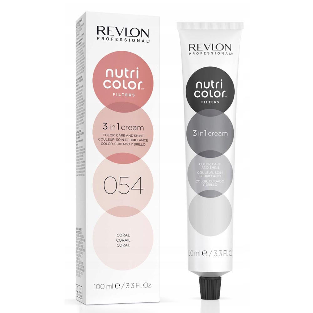 Тонирующий крем-бальзам для волос Revlon Professional Nutri Color Filters 054 Koralle 100 мл (8007376047280)