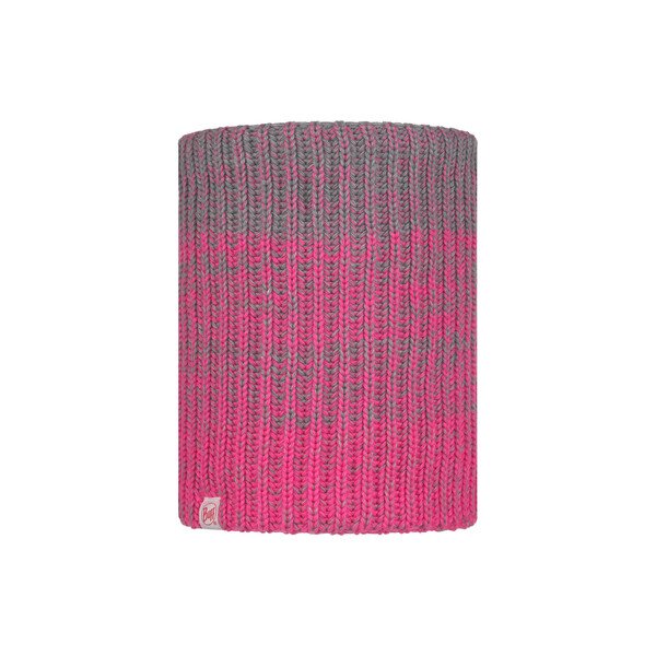 Бафф Buff Knitted & Fleece Neckwarmer Gella One Size Серый-Розовый