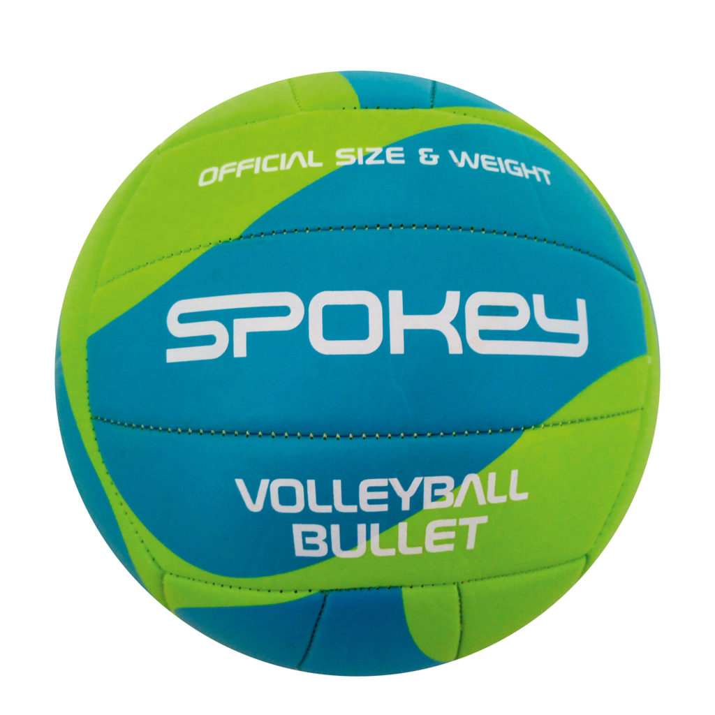 Волейбольний м'яч Spokey Volleball Bullet N5 Синьо-зелений (s0420)