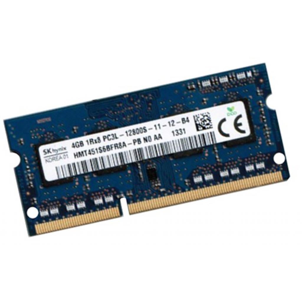 Оперативна пам'ять для ноутбука SoDIMM DDR3L 4GB 1600MHz Hynix (HMT451S6BFR8A-PB)