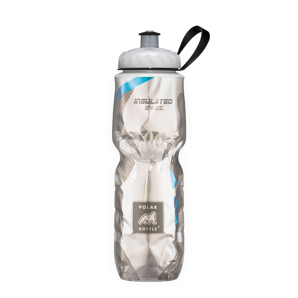 Пляшка Polar Bottle Carbon Fiber Blue 24oz (IB24CFBu)