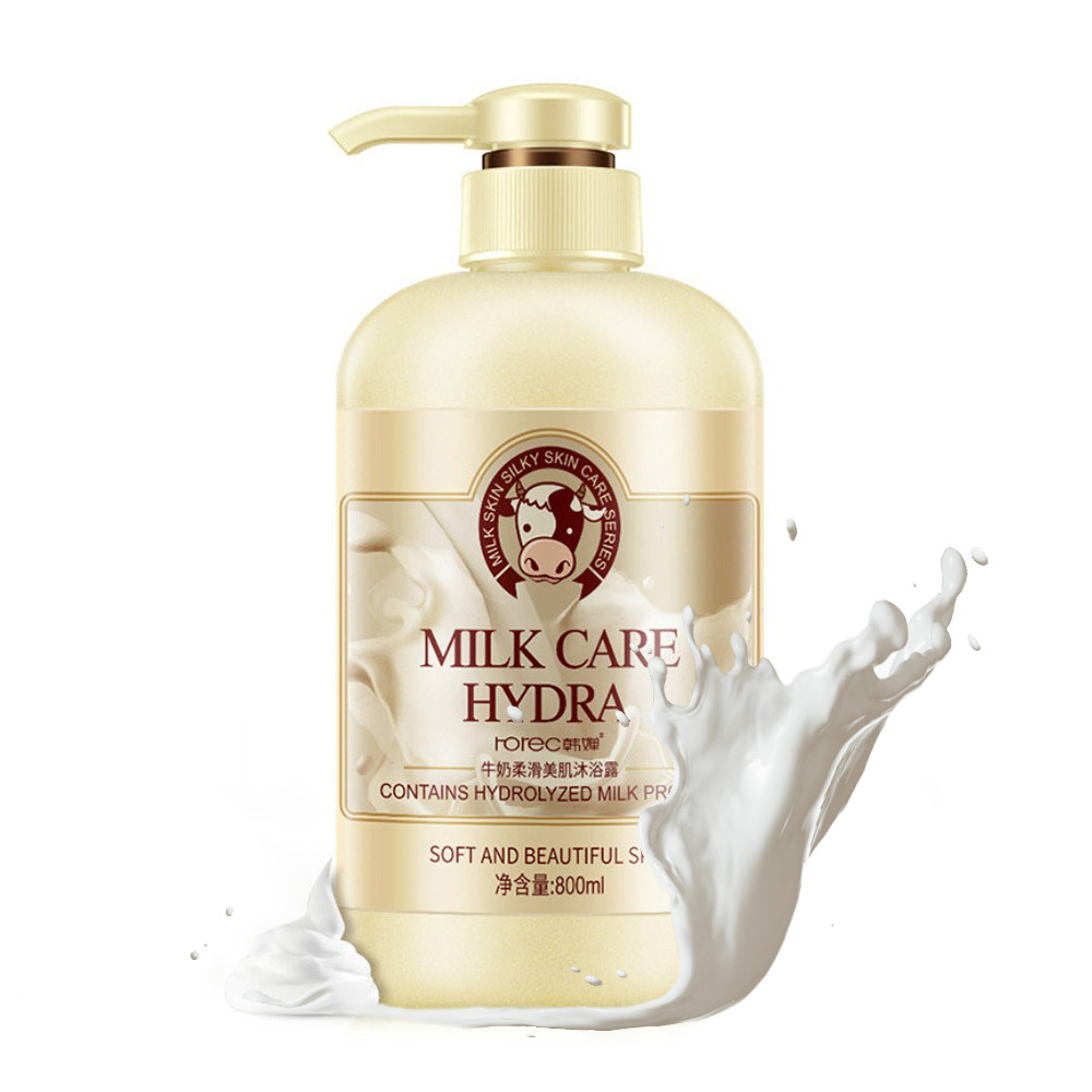 Гель для душу із протеїнами молока Rorec Body Milk Soft Lotion 800 мл (4580-13454)