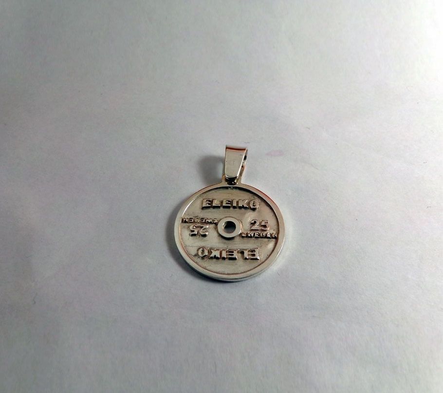 Подвес диск от штанги Maxi Silver 4312