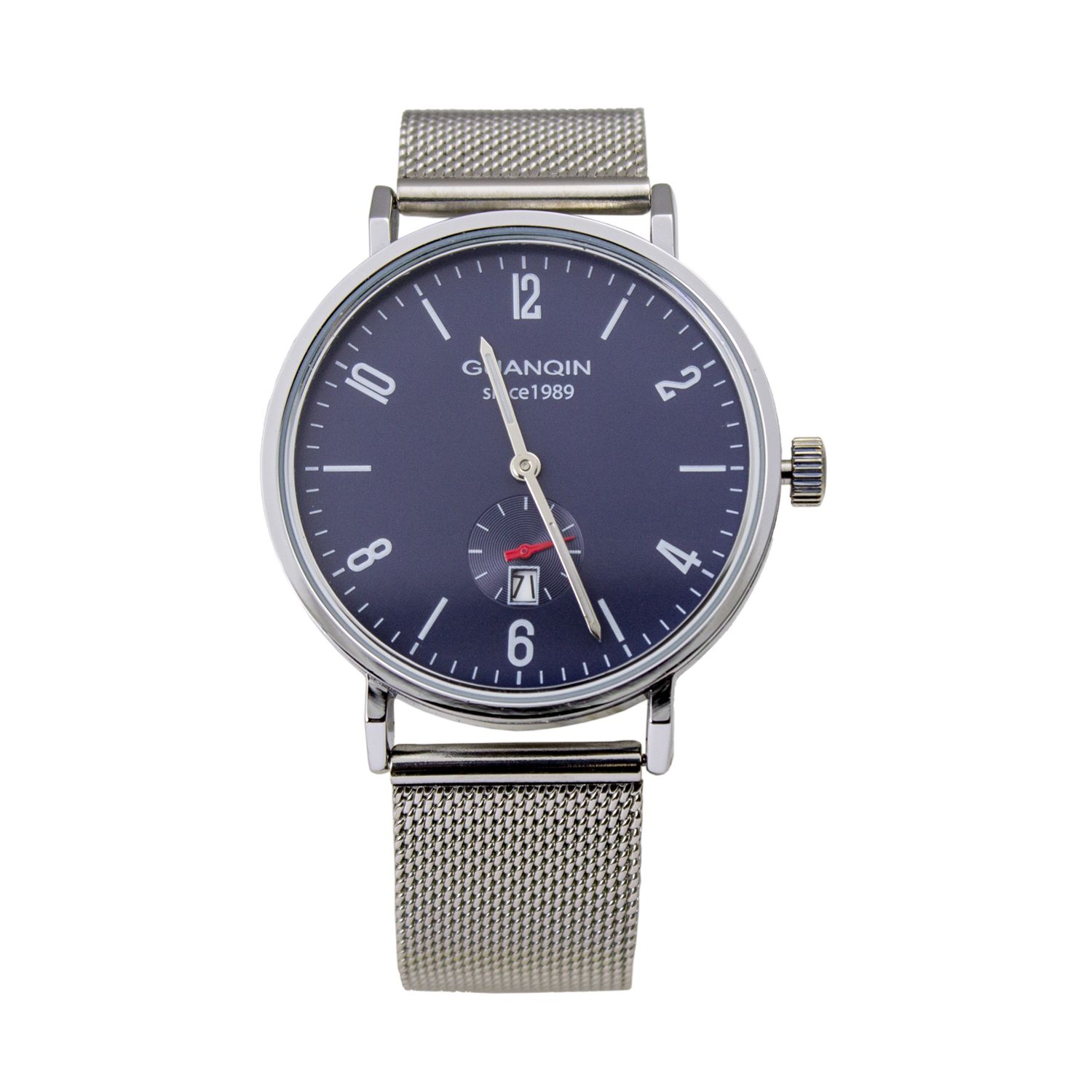 Годинник Guanqin Silver-Blue-Silver GS19098 CS (GS19098BlS)